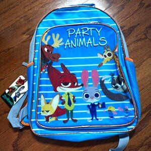 Zootopia School backpack, new with a tag, rare find